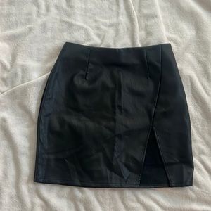 Revolve - By The Way pleather skirt